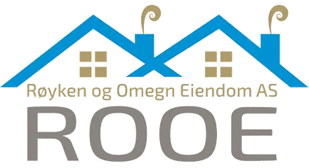 Røyken og Omegn Eiendom logo
