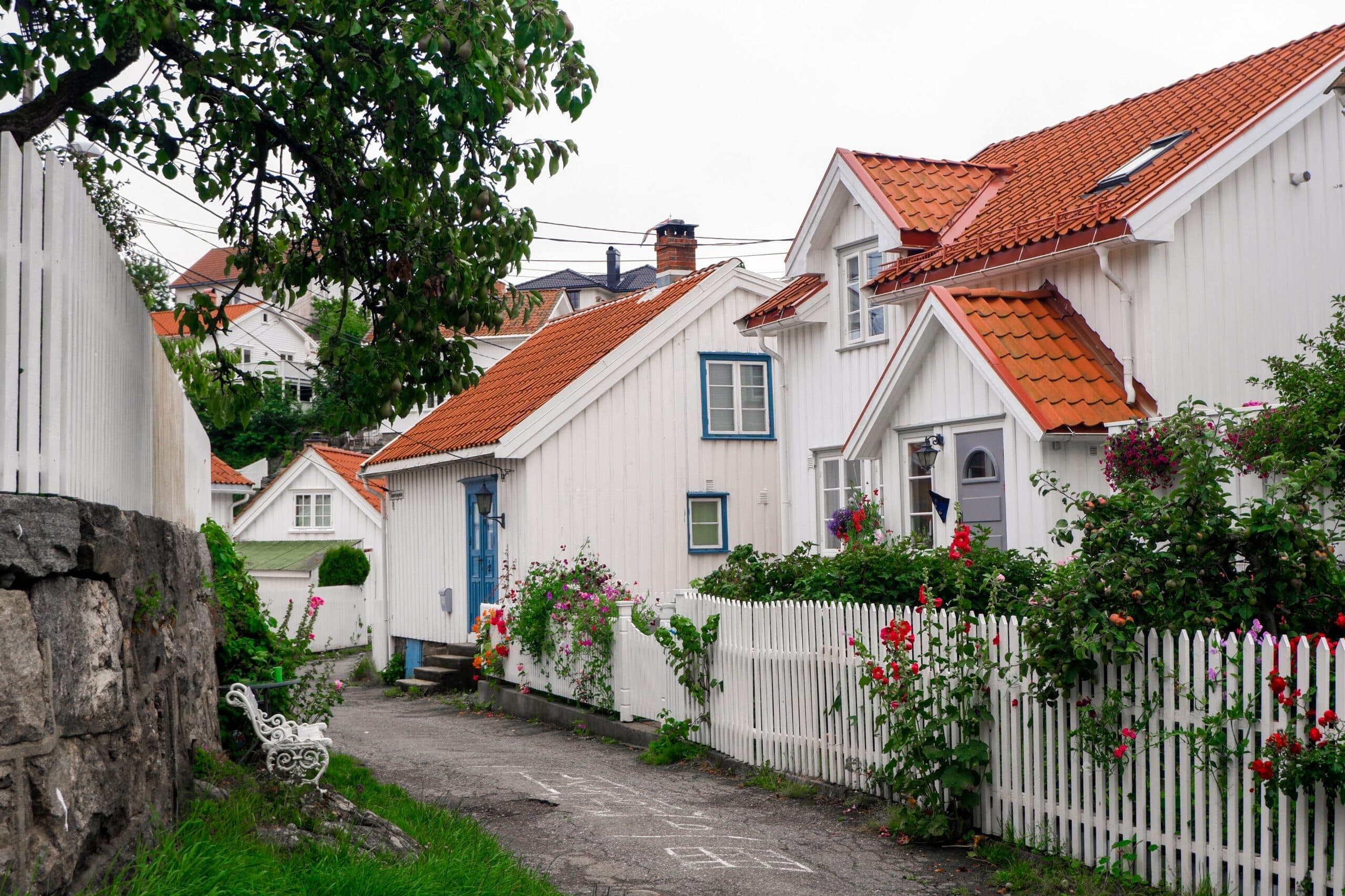 bilde av trehus, brukt som illustrasjon i artikkel om beste eiendomsmegler i Risør