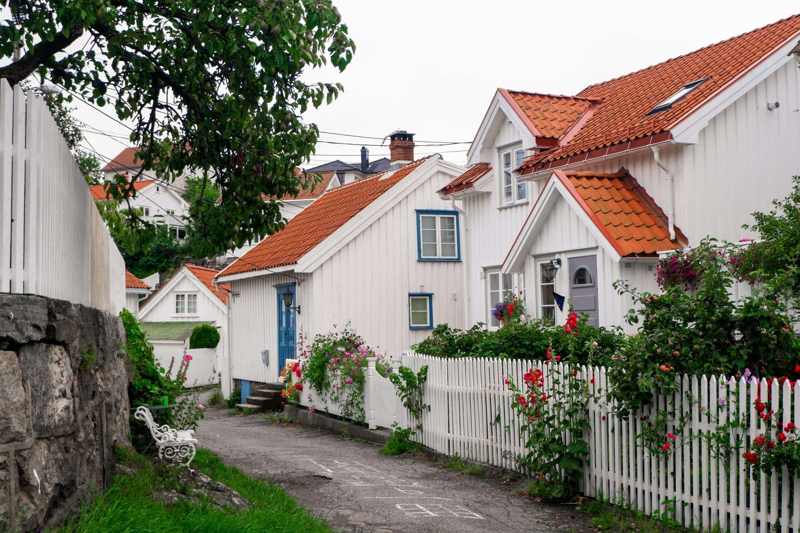 bilde av trehus, brukt som illustrasjon i artikkel om beste eiendomsmegler i Risør